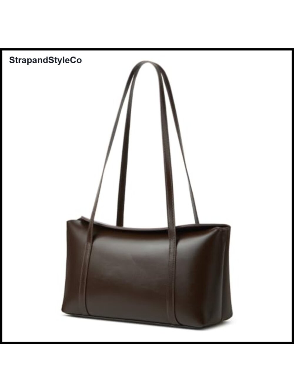 Slouchy PU Leather Hobo Crossbody Shoulder Bag